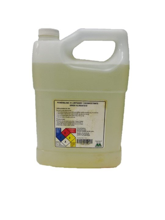 POWER BLEND #4 LIMPIADOR Y DESINFECTANTE GRADO ALIMENTICIO