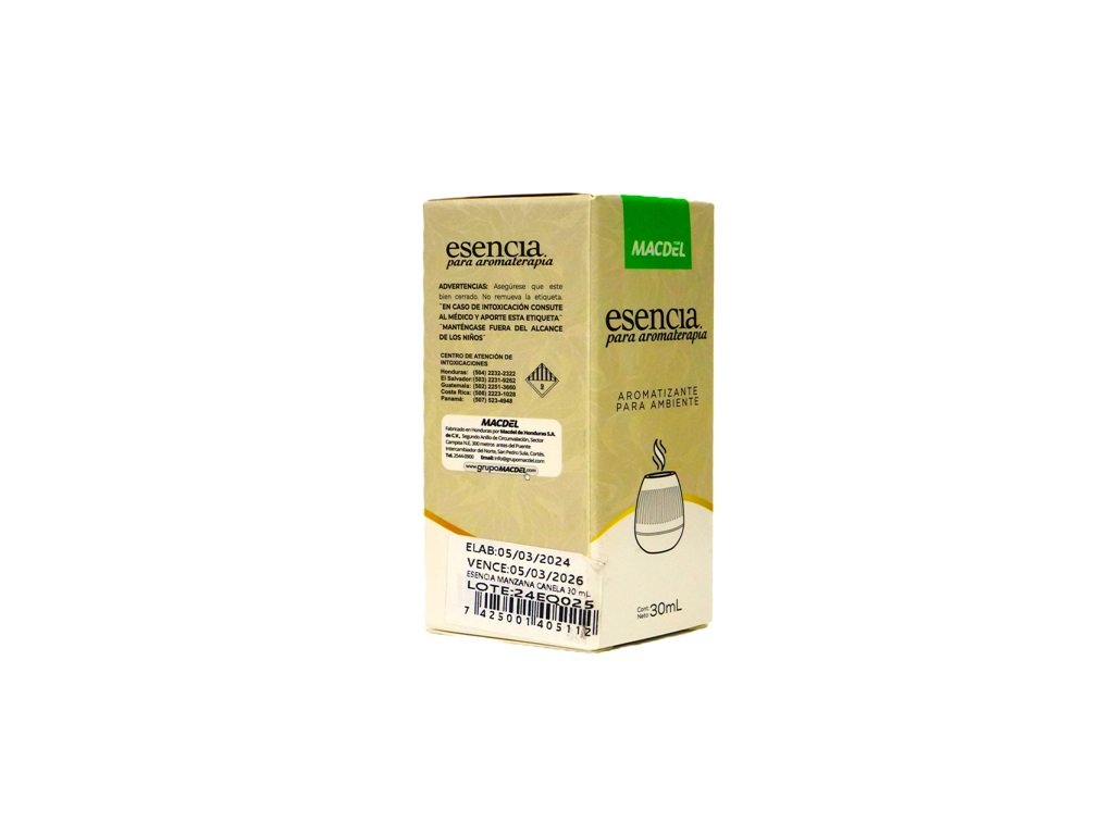 ESENCIA P/QUEMADOR MANZANA CANELA ONZ