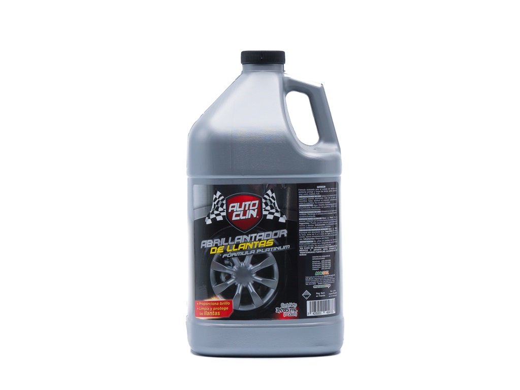 AUTOCLIN ABRILLANTADOR DE LLANTAS PLATINUM (SHINE) GLN