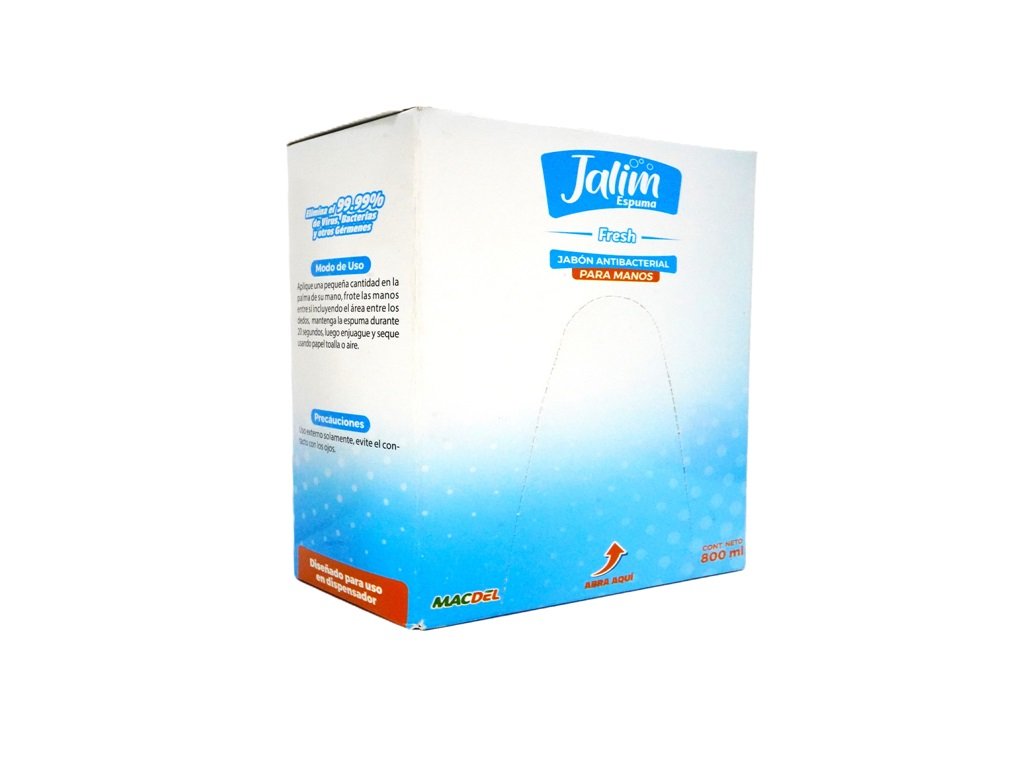 JALIM ANTIBACTERIAL ESPUMA 800ML