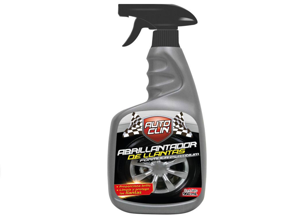 AUTOCLIN (960ML) ABRILLANTADOR LLANTAS PLATINUM