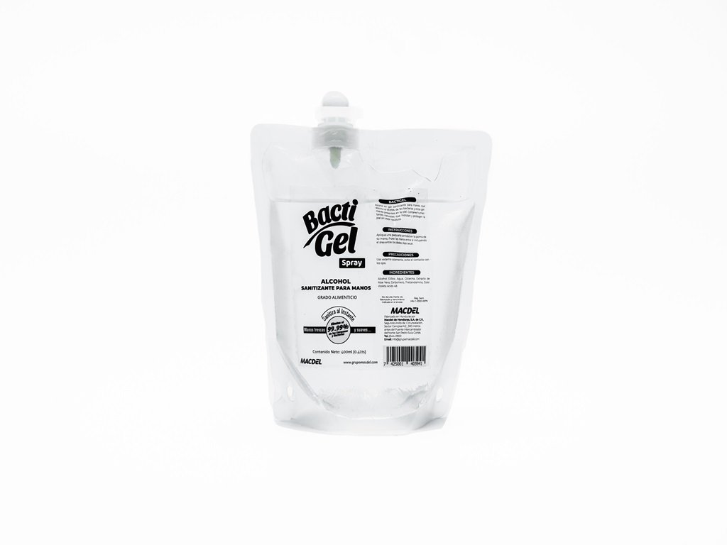 BACTIGEL EN SPRAY GRADO ALIMENTICIO 400ML (1X6)