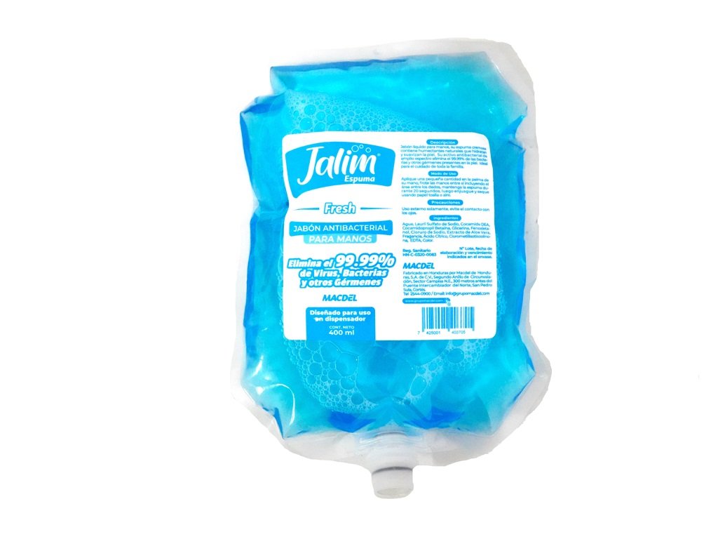 JALIM ANTIBACTERIAL ESPUMA ECO 400ML