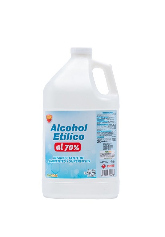 ALCOHOL ETILICO AL 70% GALON
