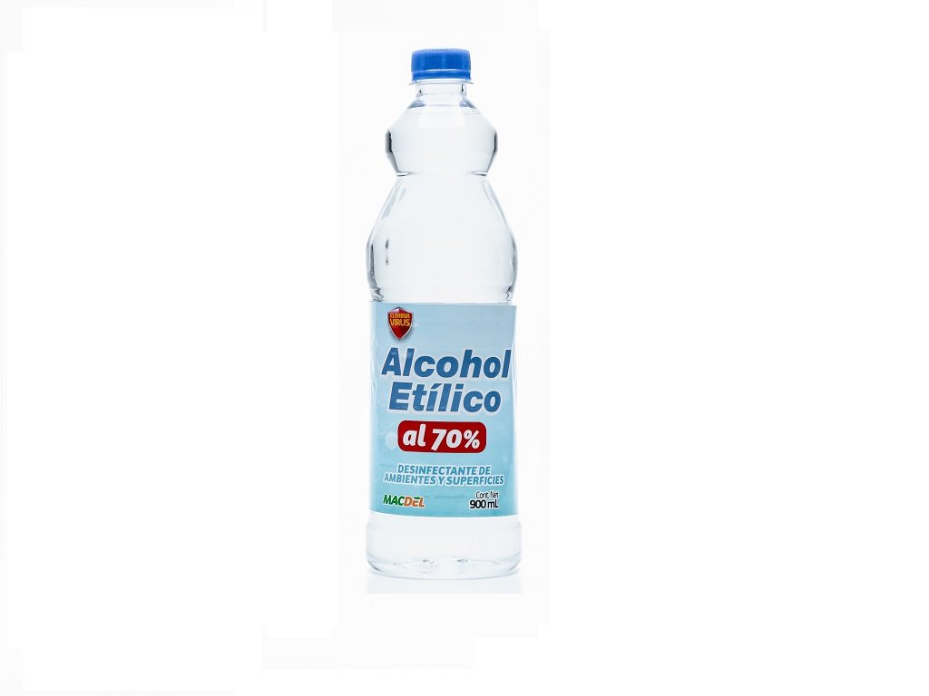 ALCOHOL ETILICO AL 70%   900 ML