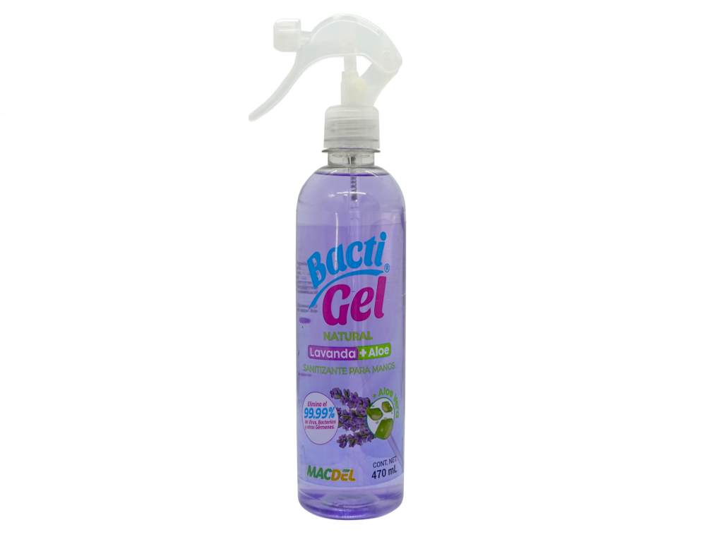 BACTIGEL NATURAL LAVANDA Y ALOE 470 ML