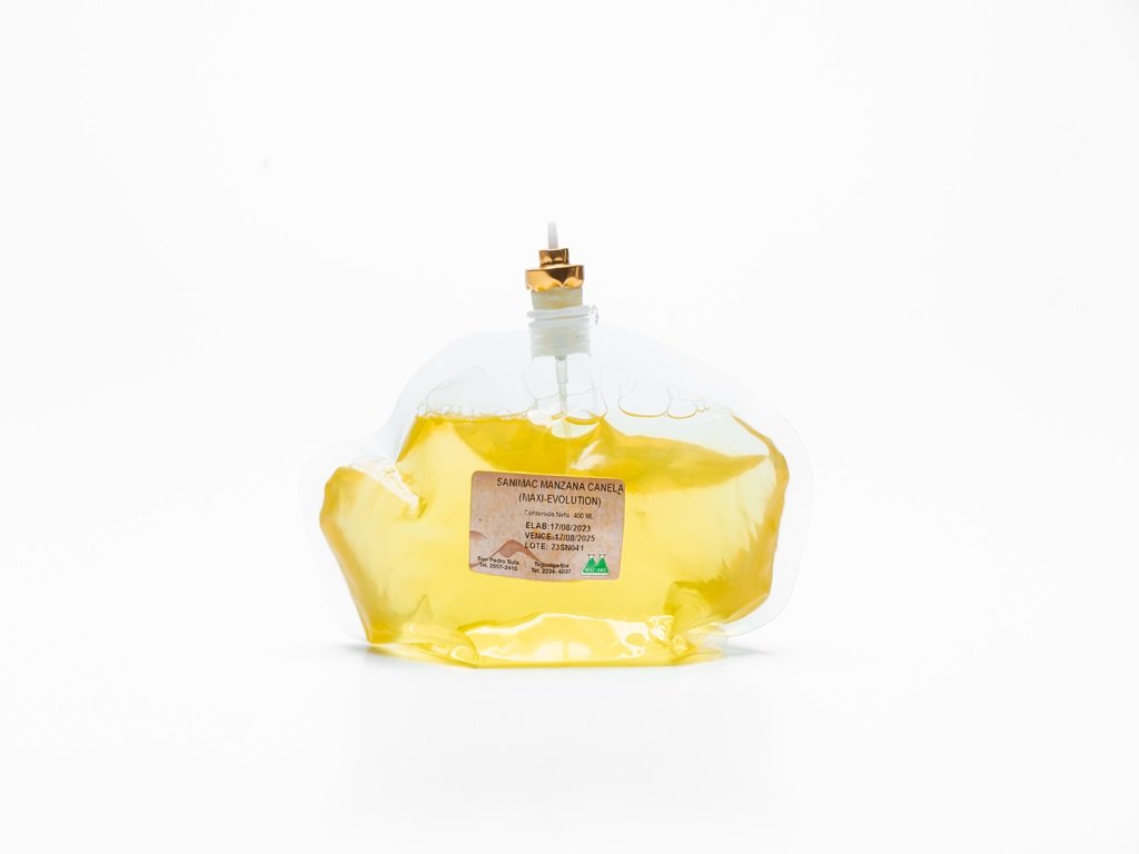SANIMAC MANZANA CANELA (MAXI-EVOLUTION) 445 ML