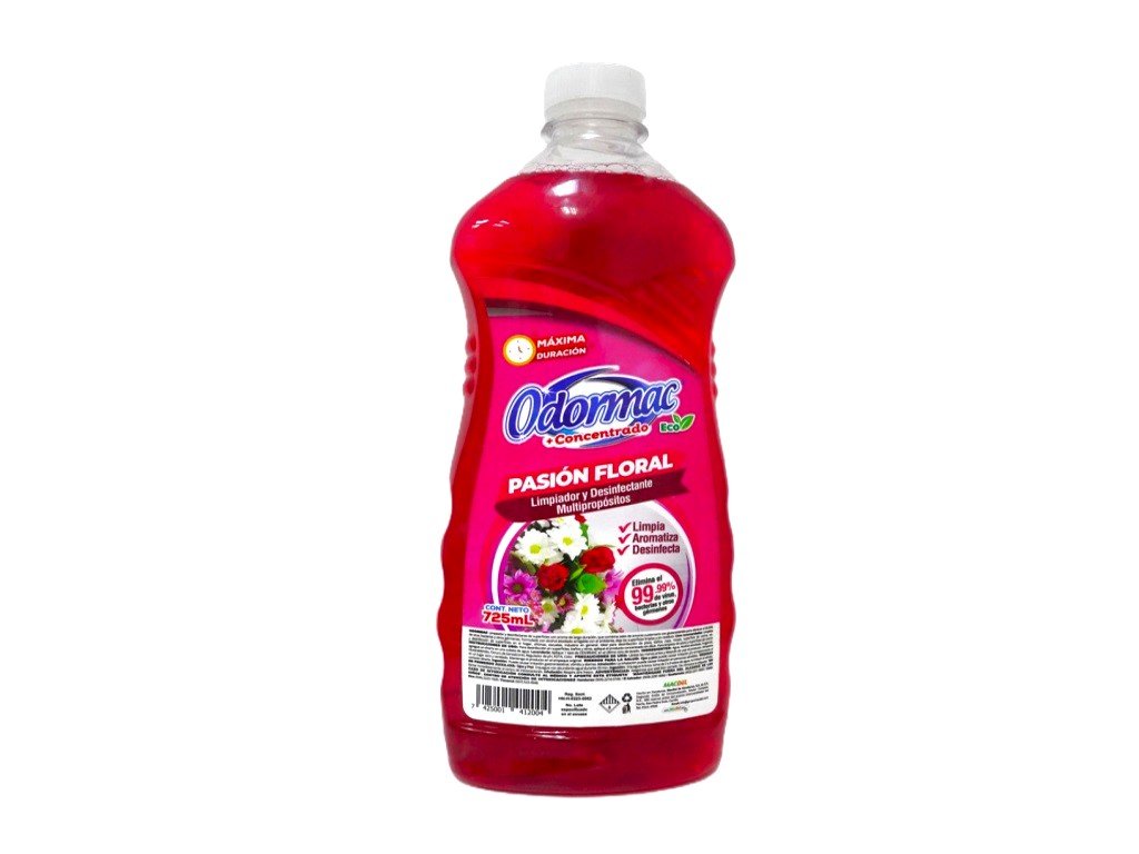 ODORMAC PASION FLORAL 725 ML